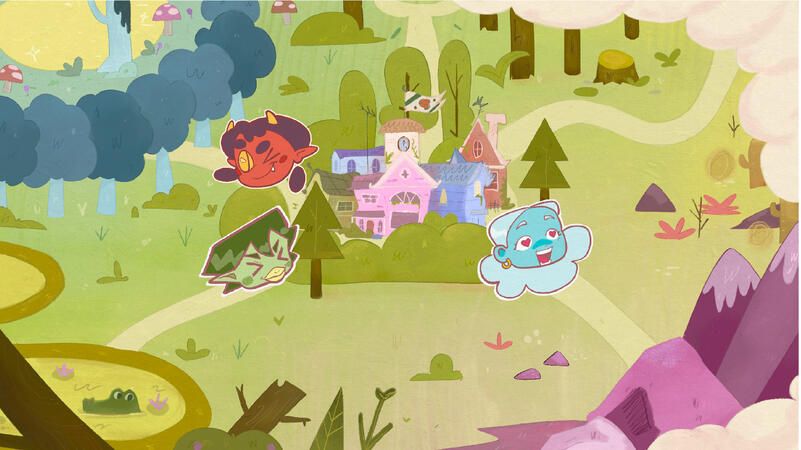 Map Layout for ‘Piece of Cake’ Short Film Pitch