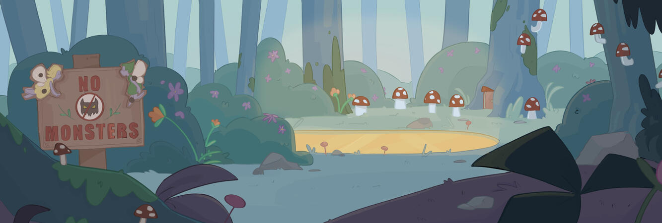 Environment Concept for ‘Piece of Cake’ Short Film Pitch