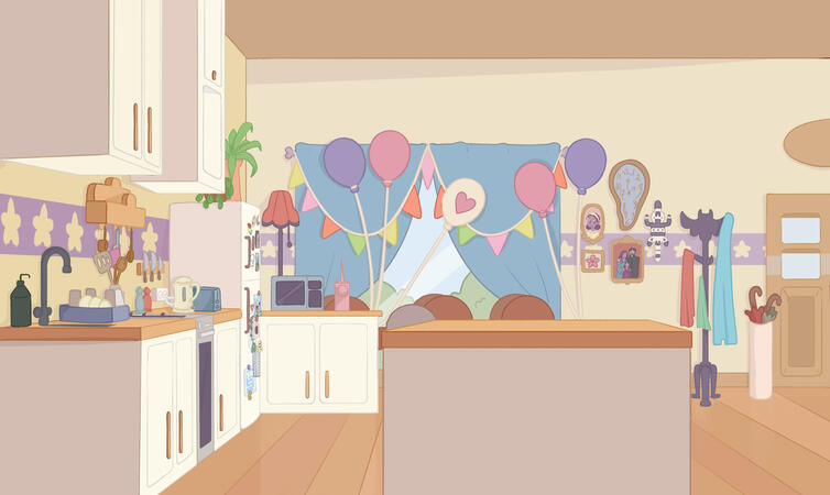 Environment Concept for ‘Piece of Cake’ Short Film Pitch