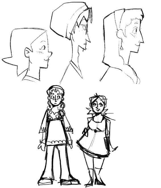 Character Concepts for Personal Project