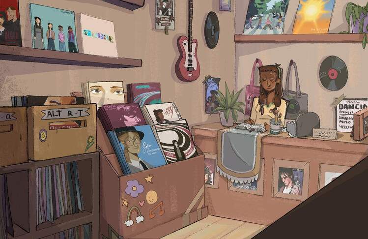 Record Store Layout